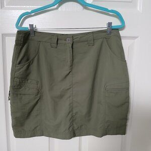 ExOfficio Olive Green Skirt - size 12